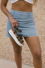 Women's Platform Sandal Kauai Sparkle-Black - Image 5