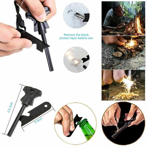 14 in 1 Outdoor Emergency Survival And Safety Gear Kit Camping ...