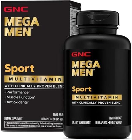 GNC Mega Men Sport Multivitamin - 180 Count