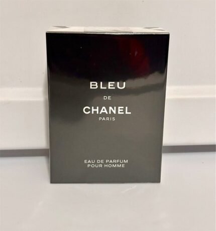BLUE DE CHANEL PARIS 4.2 oz luxury men’s perfume bottle with fresh woody fragrance by ApheliaZone